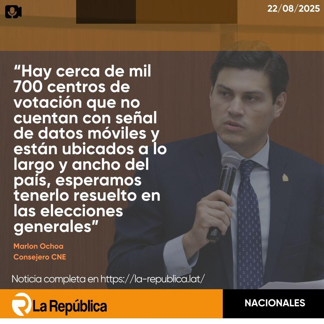 El consejero del Consejo Nacional Electoral (CNE), Marlon Ochoa, confirmó este viernes que aproximadamente 1,700 centros de votación a nivel - Cover Image